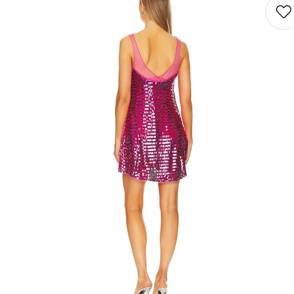 Intimately Free People Disco Fever Mini Slip Dress In Gold Size L - Picture 7 of 14